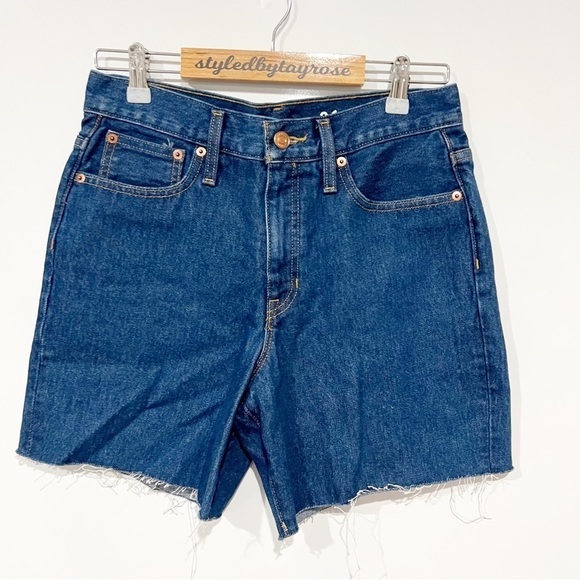 Nwt J.Crew Mid-length denim short in Rocky Trail wash - Picture 5 of 13